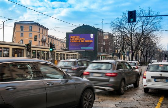 DIGITAL LEDWALL 12X7 m - VIALE REGINA GIOVANNA ANG. PIAZZA VIII NOVEMBRE