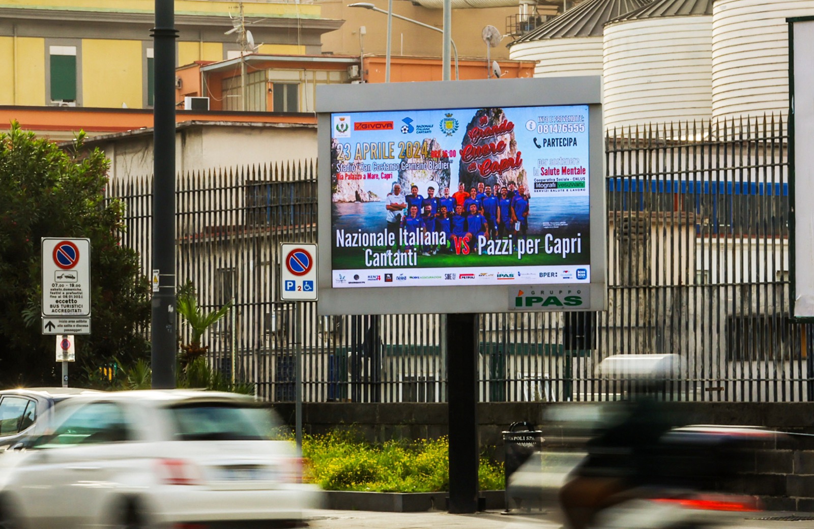 IPAS sostiene “Il grande cuore di Capri”, Nazionale Cantanti e Pazzi per Capri